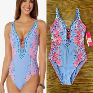 BRAND NEW Lilly Pulitzer Jaspen One Piece Swim Suit NWT